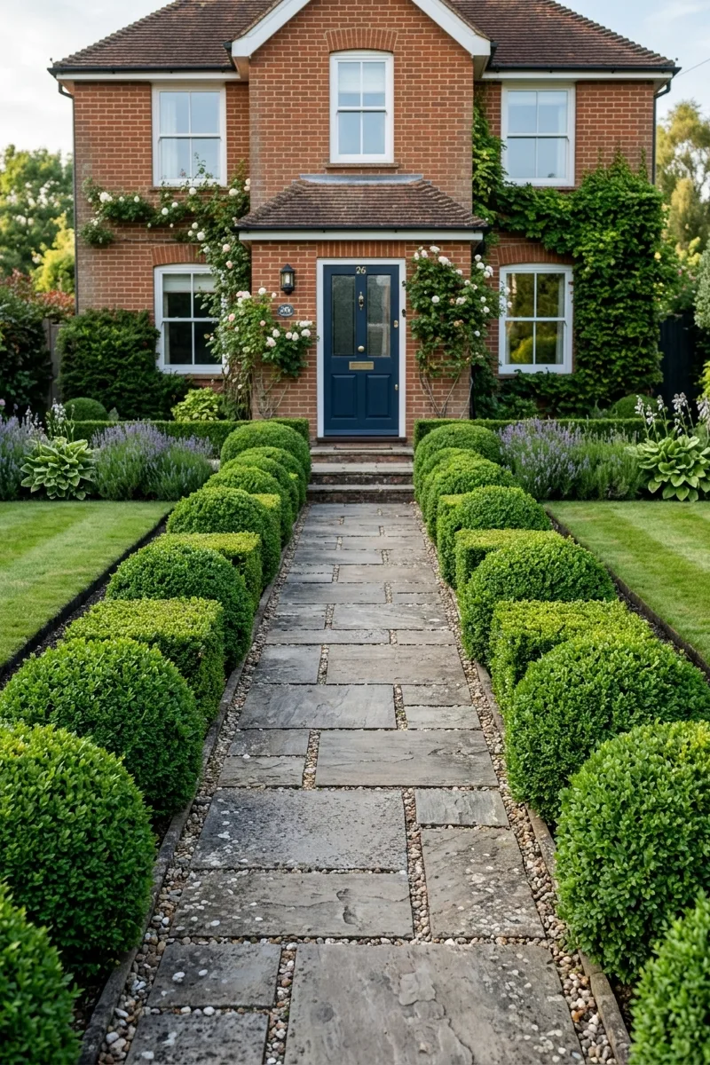 Symmetrical Planting Scheme