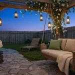 16 Cozy Porch Swing Pergola Ideas for Twilight Relaxation
