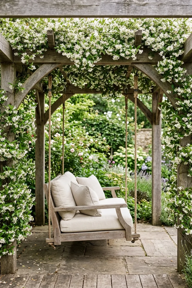 Climbing Jasmine Pergola Arch