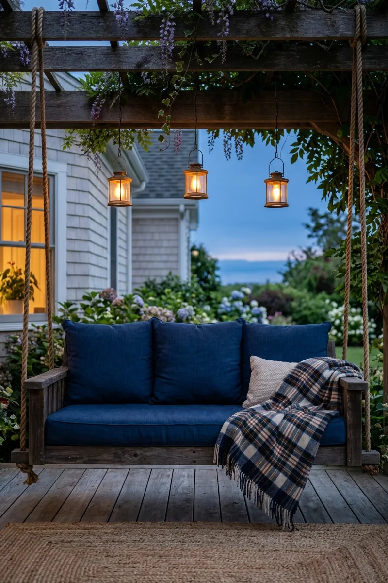 Deep Blue Cushions for Twilight