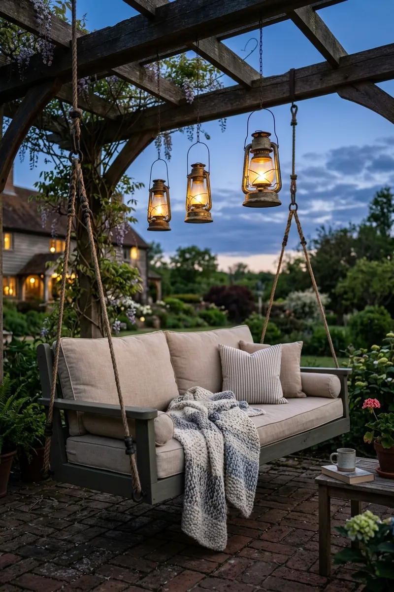 Twilight Lantern Overhead