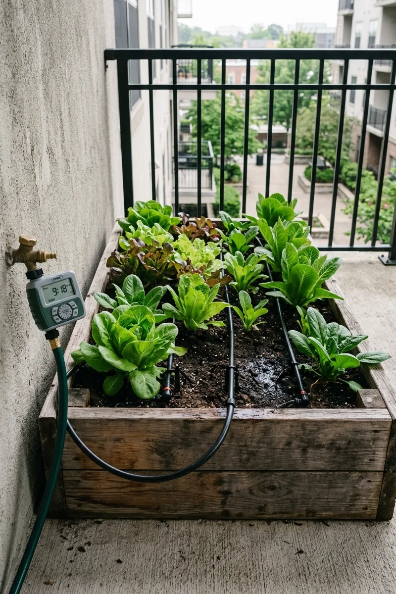 Drip Irrigation on Balconies