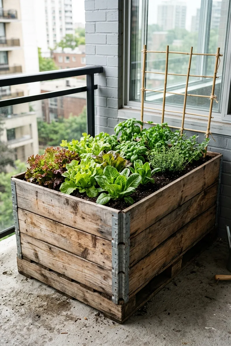 Pallet Collar Raised Beds