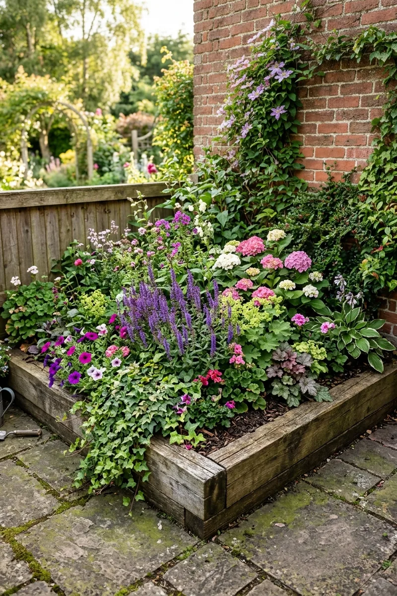 Corner Raised Bed Design