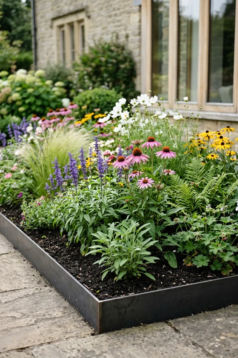 Metal Edge Raised Bed