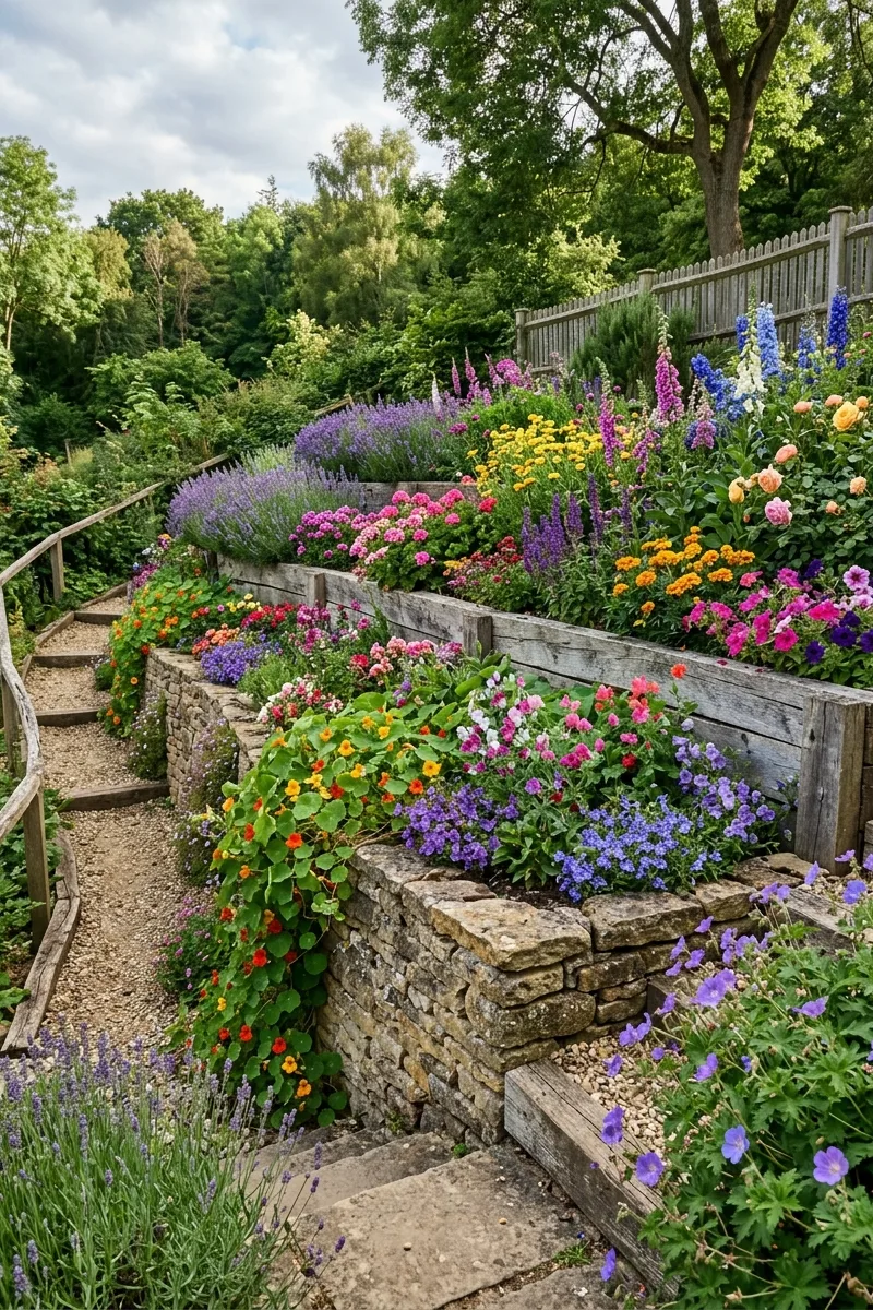 Tiered Raised Beds