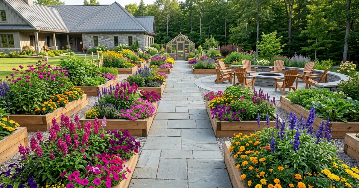 13 Stunning Raised Flower Beds for a Glorious Garden
