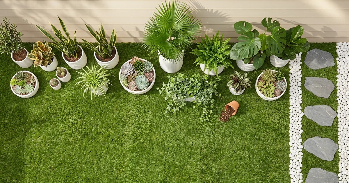 17 Ribbed Ceramic Planter Ideas for a Stylish Garden Display