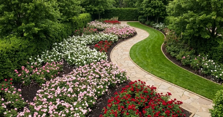 15 Rose Garden Pathway Ideas for a Romantic Landscape