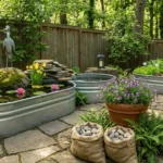 19 Simple Stock Tank Pond Ideas for a Weekend Water Feature