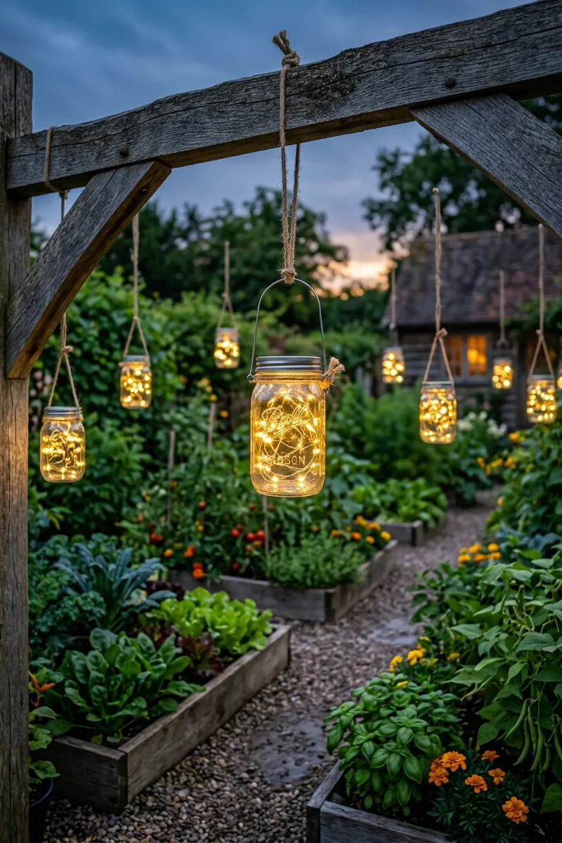Mason Jar Hanging Lights