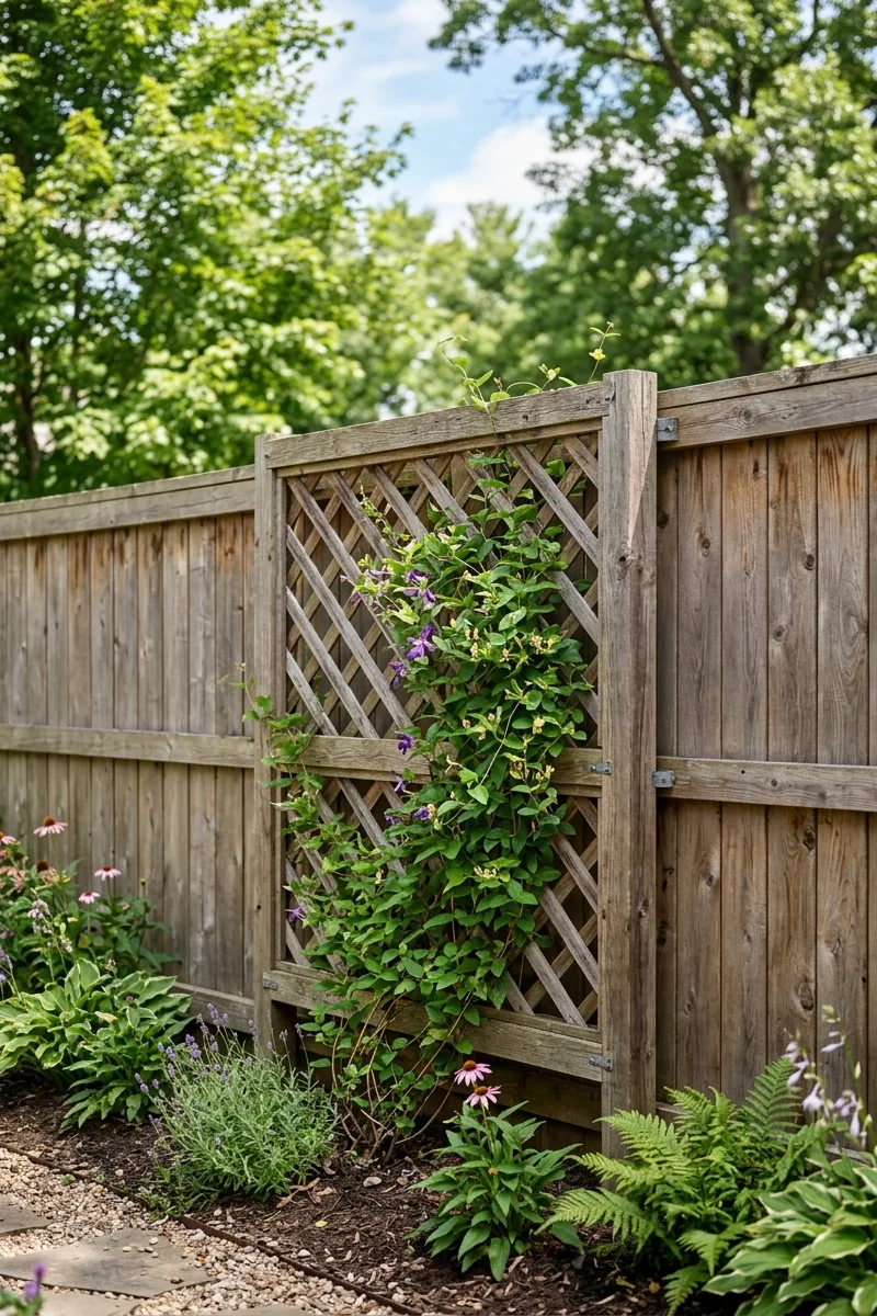 Sturdy Wooden Trellis