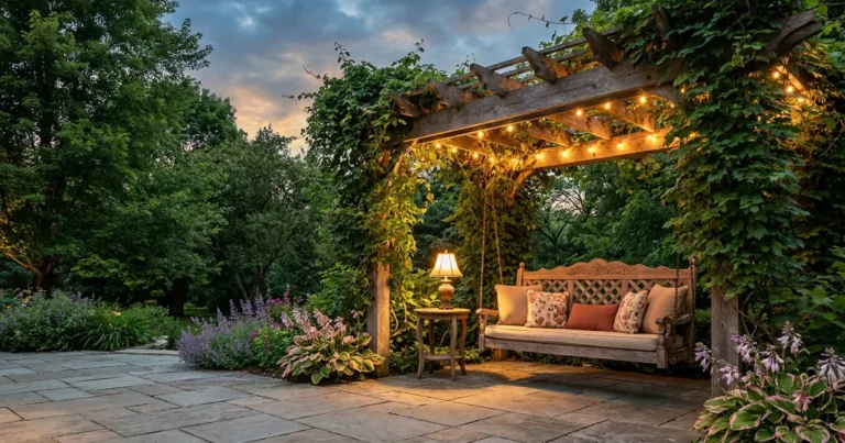 15 Dreamy Pergola Swing Garden Ideas for Relaxing Evenings