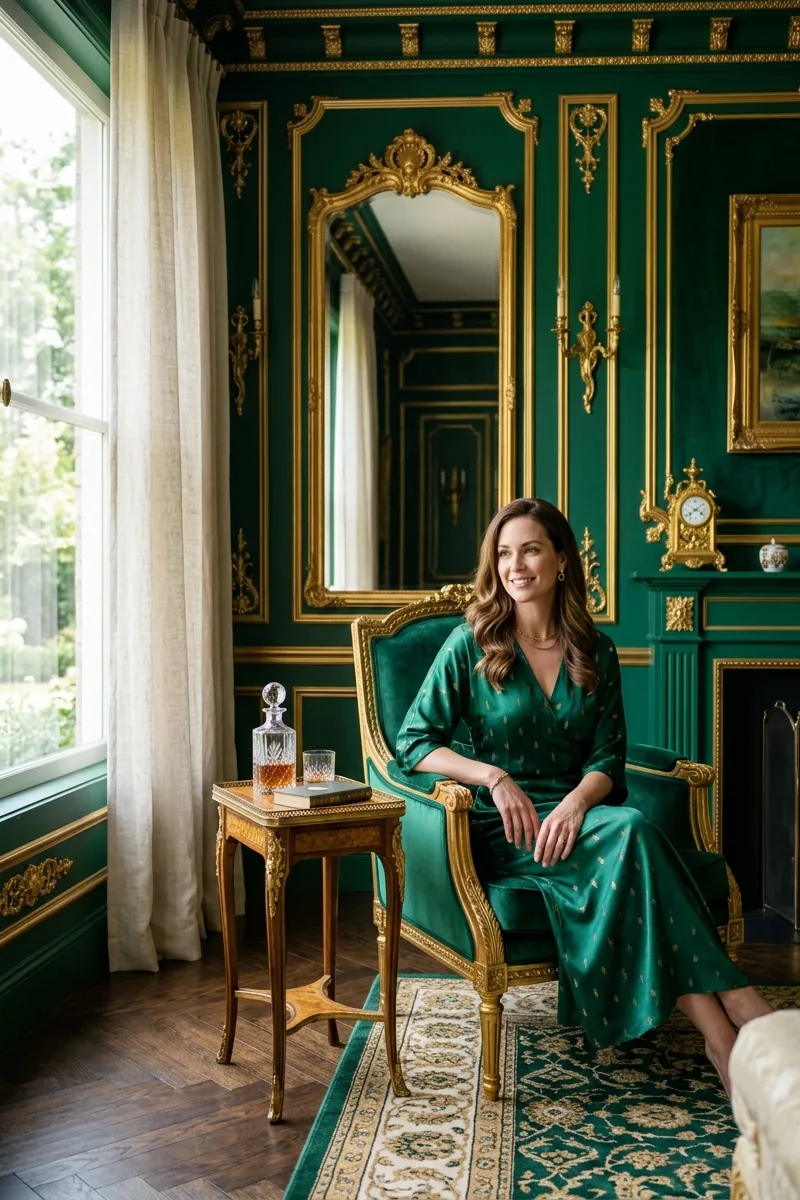 Elegant Emerald Green