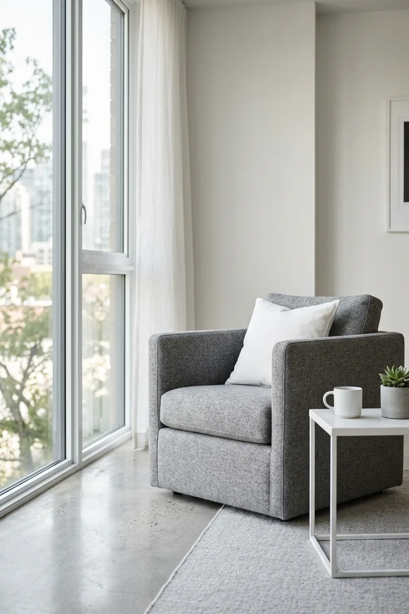 Minimalist Gray and White Combo