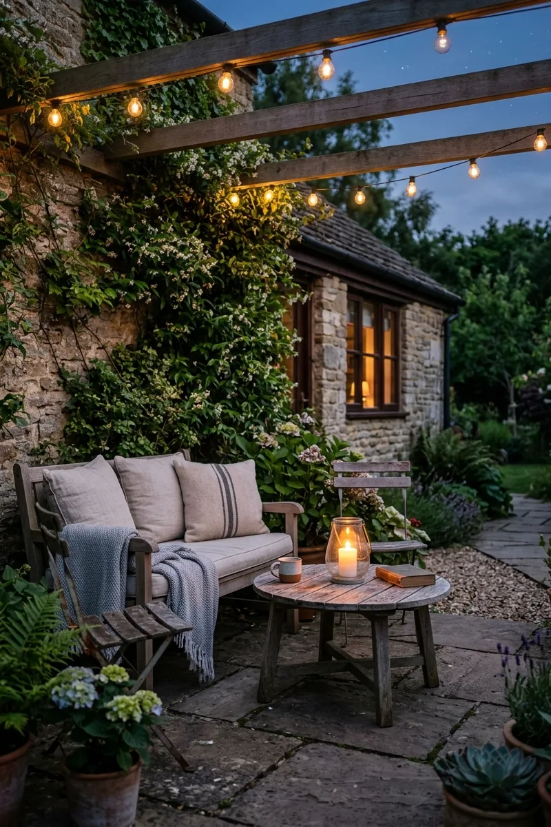Intimate Seating Area Lighting