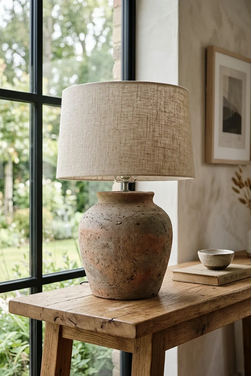 Clay Table Lamps