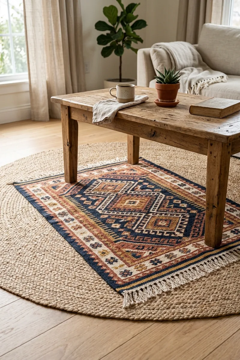 Layered Woven Mats