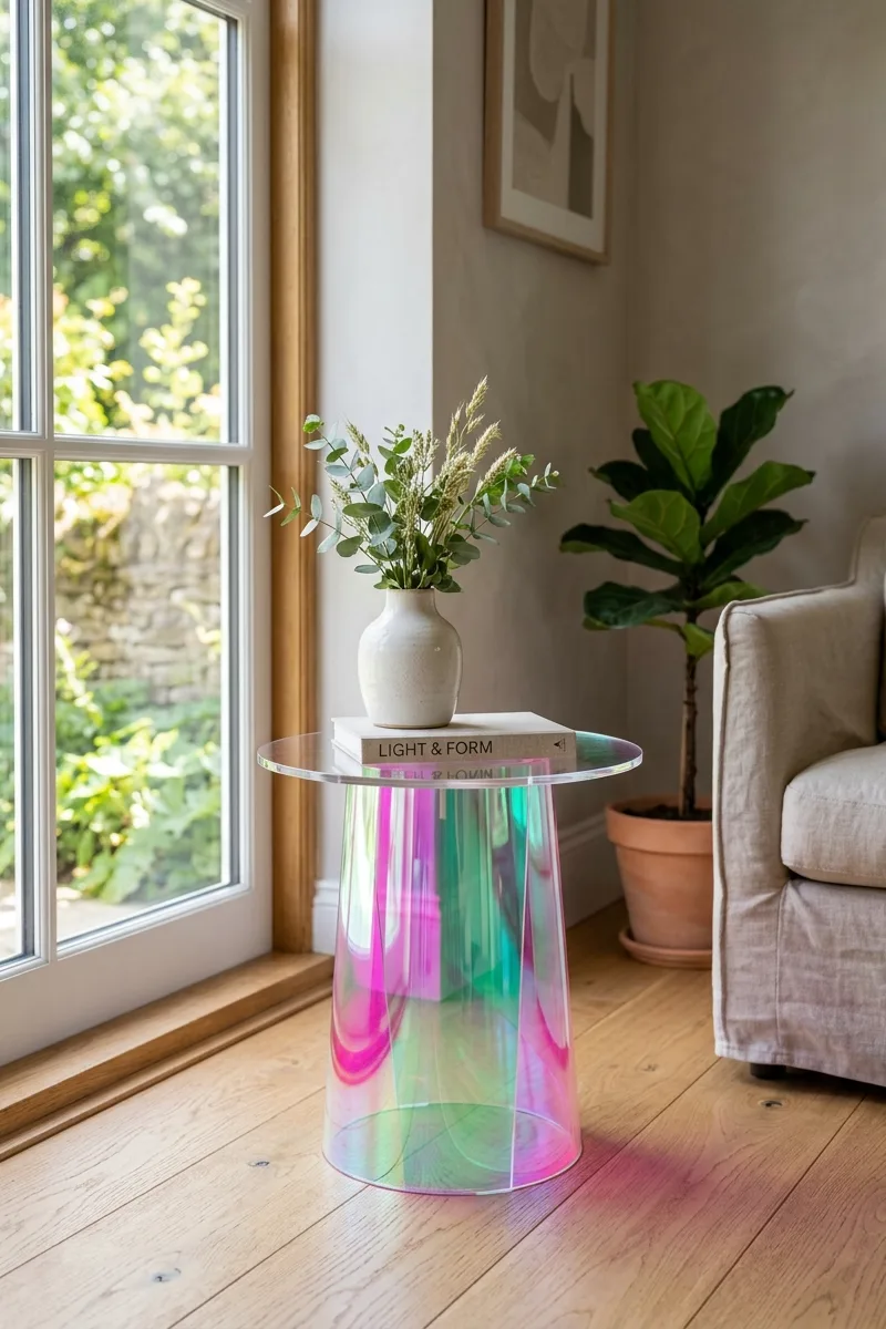 Iridescent Acrylic Accents