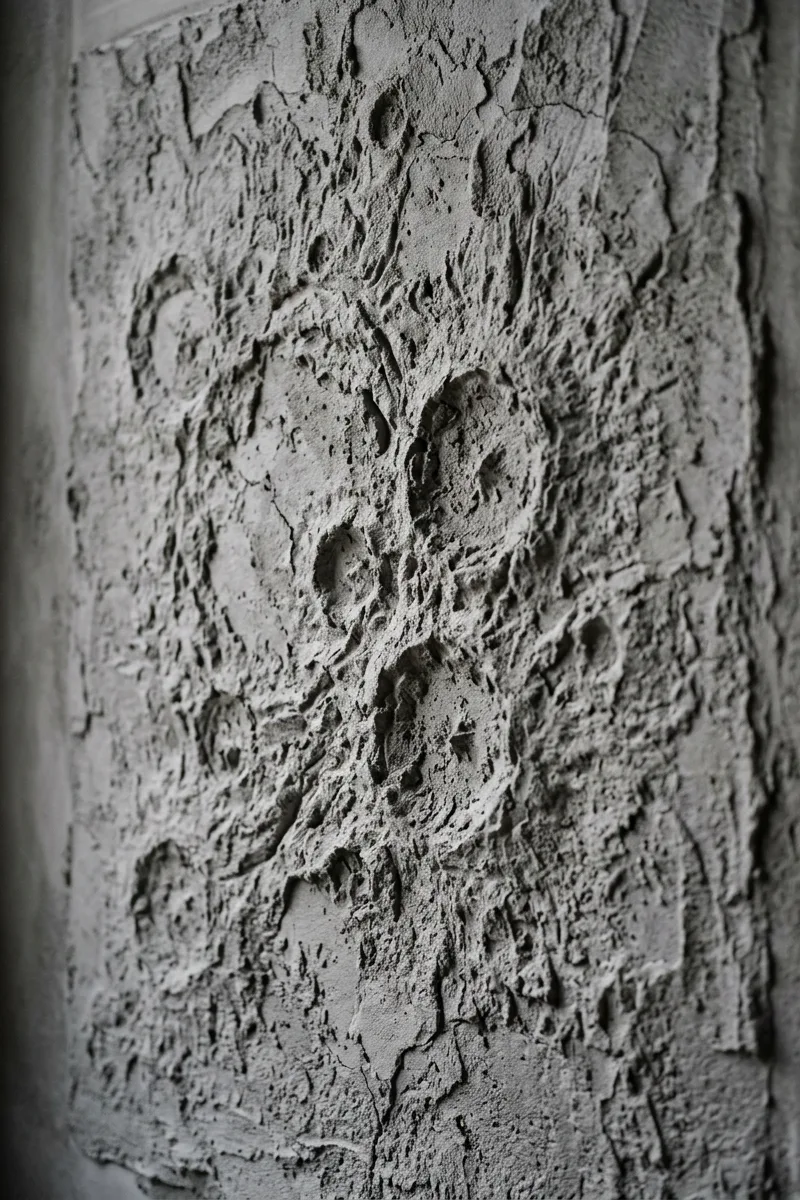 Textured Crater Walls