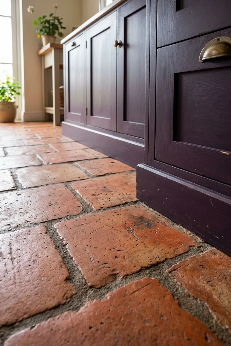 Aged Terracotta Floor Tiles