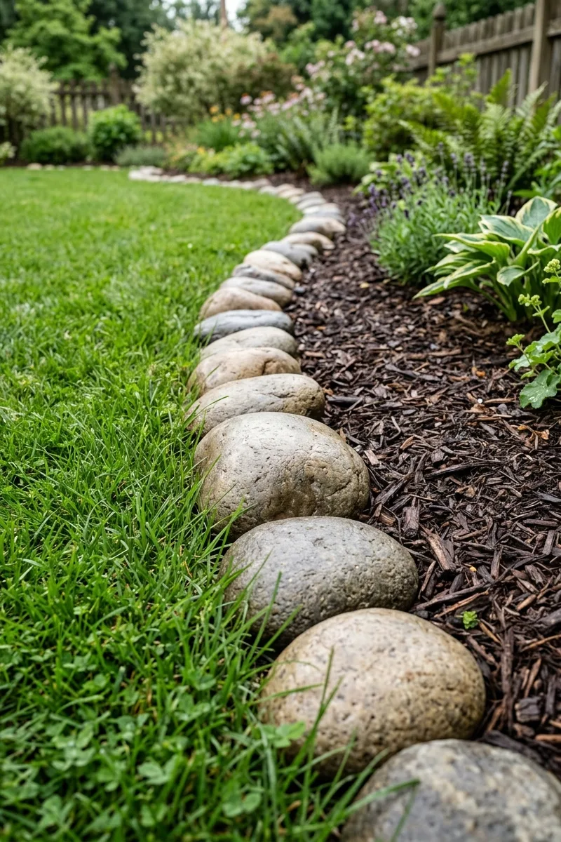 Rounded Hardscaping