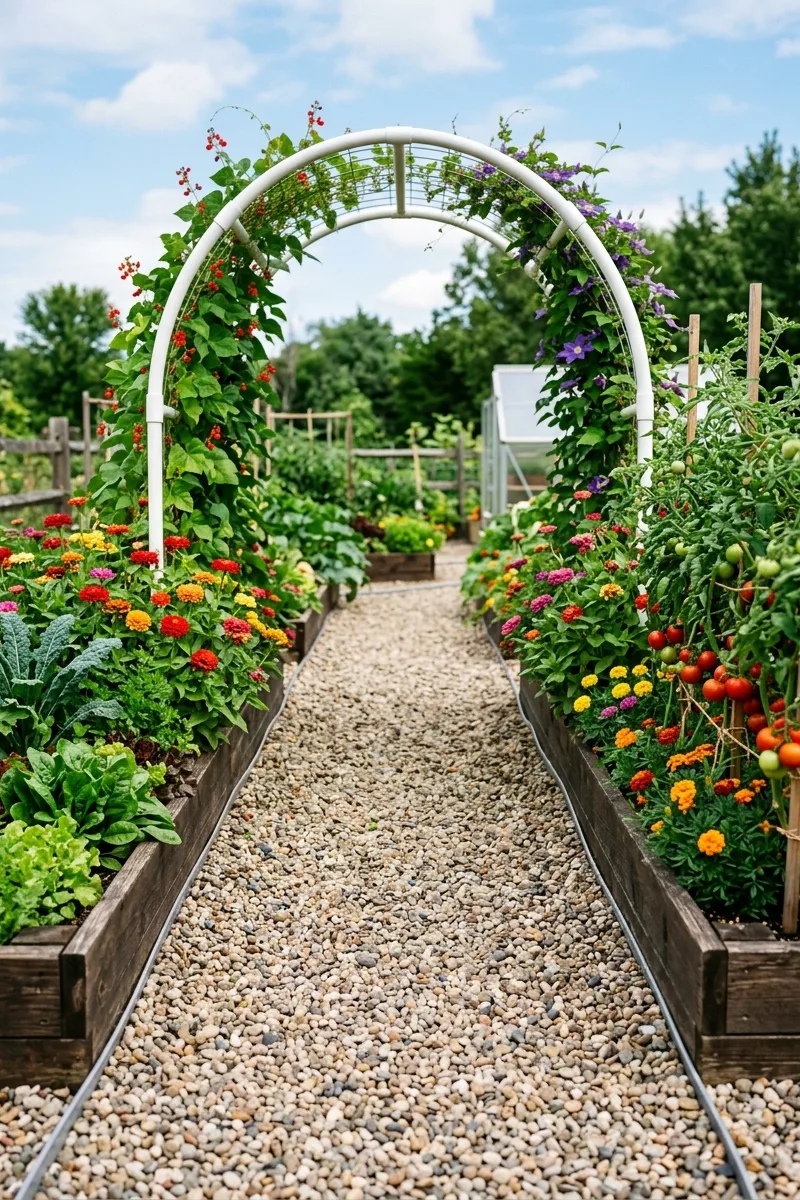 Gravel Garden Path