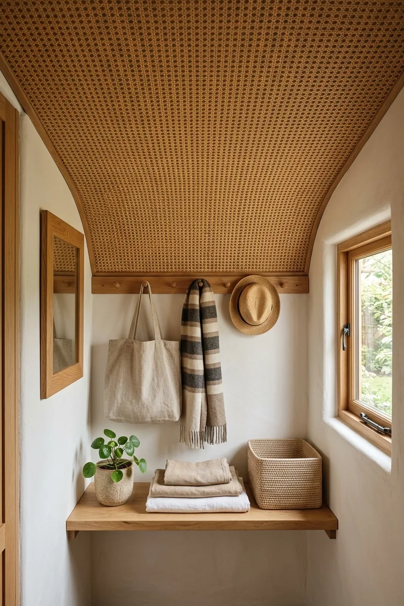Woven Ceiling Details