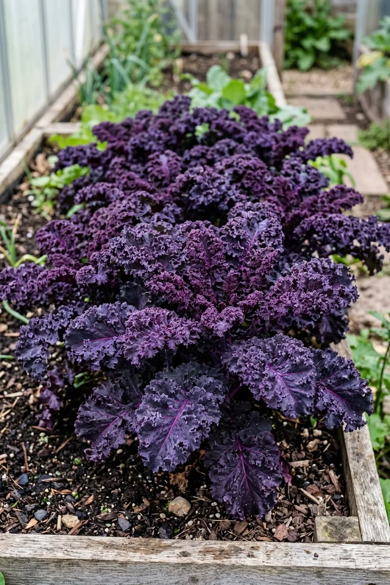 Deep Purple Kale Patch