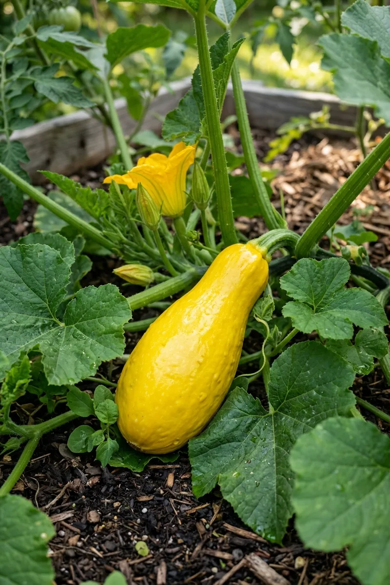 Yellow Summer Squash Centerpiece