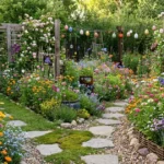 14 Enchanting Cottage Garden Path and Flower Ideas