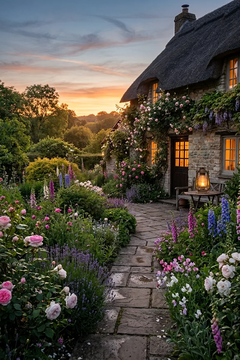 Soft, Natural Garden Lighting