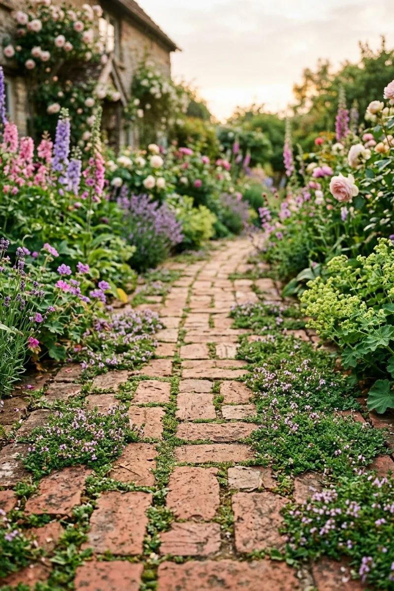 Brick and Thyme Path