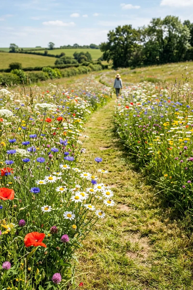 Wildflower Meadow Path
