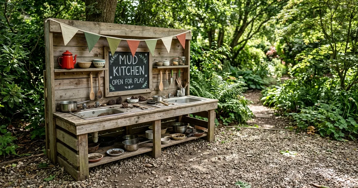 14 Brilliant DIY Mud Kitchen Ideas for Endless Outdoor Fun