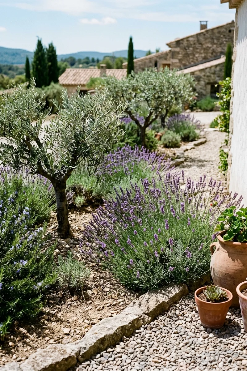 Drought-Tolerant Mediterranean Bed