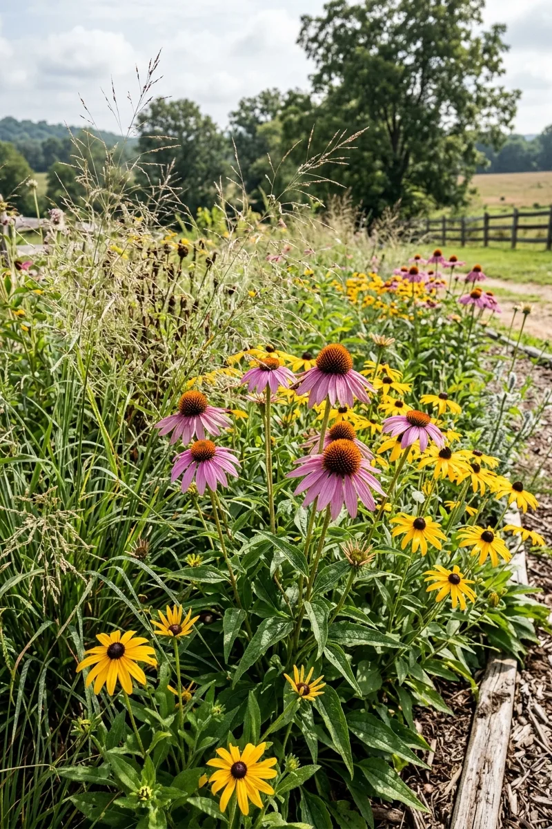 Meadow-Style Native Bed