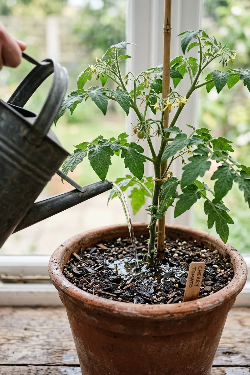 Watering Consistently