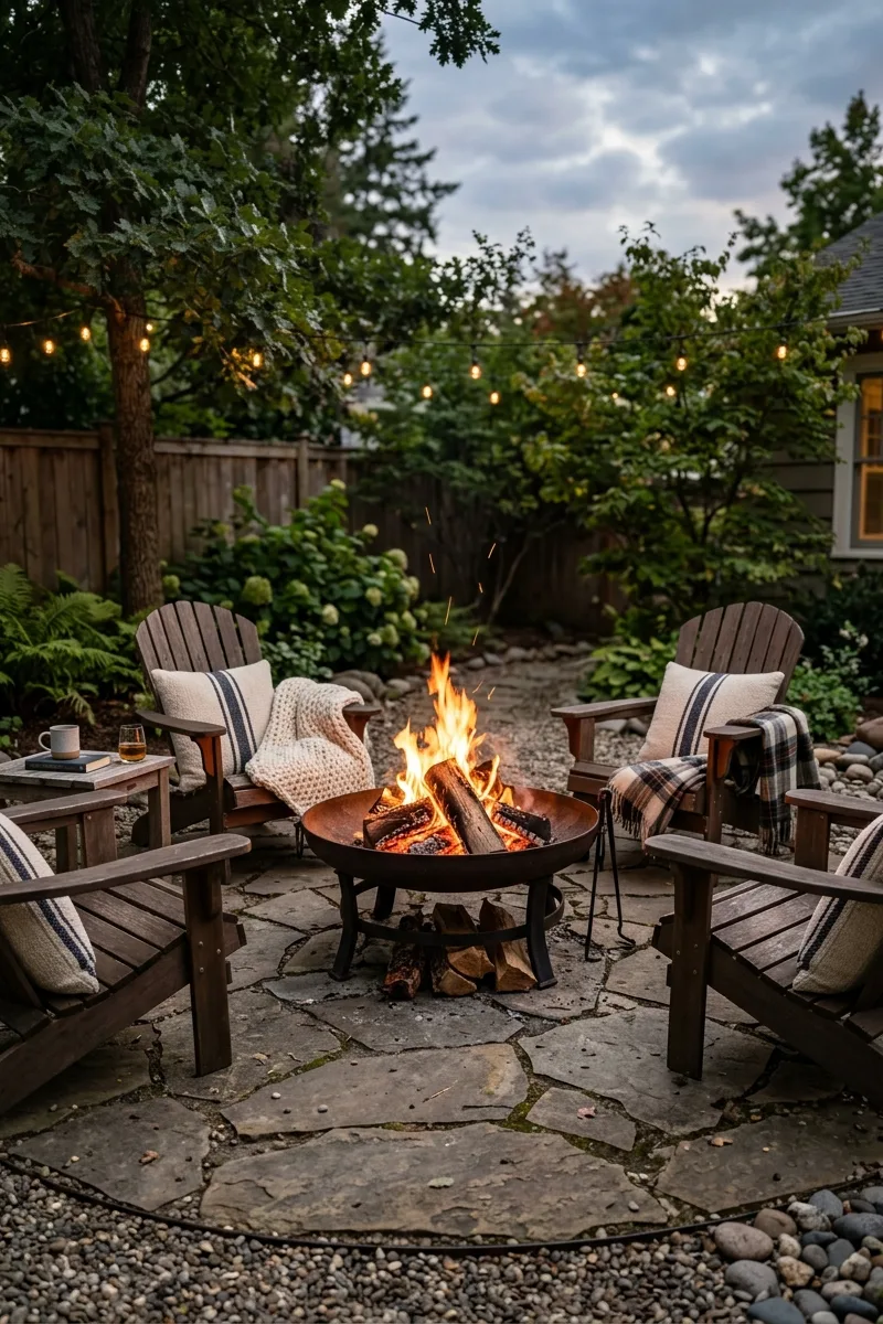 Fire Pit Centerpiece