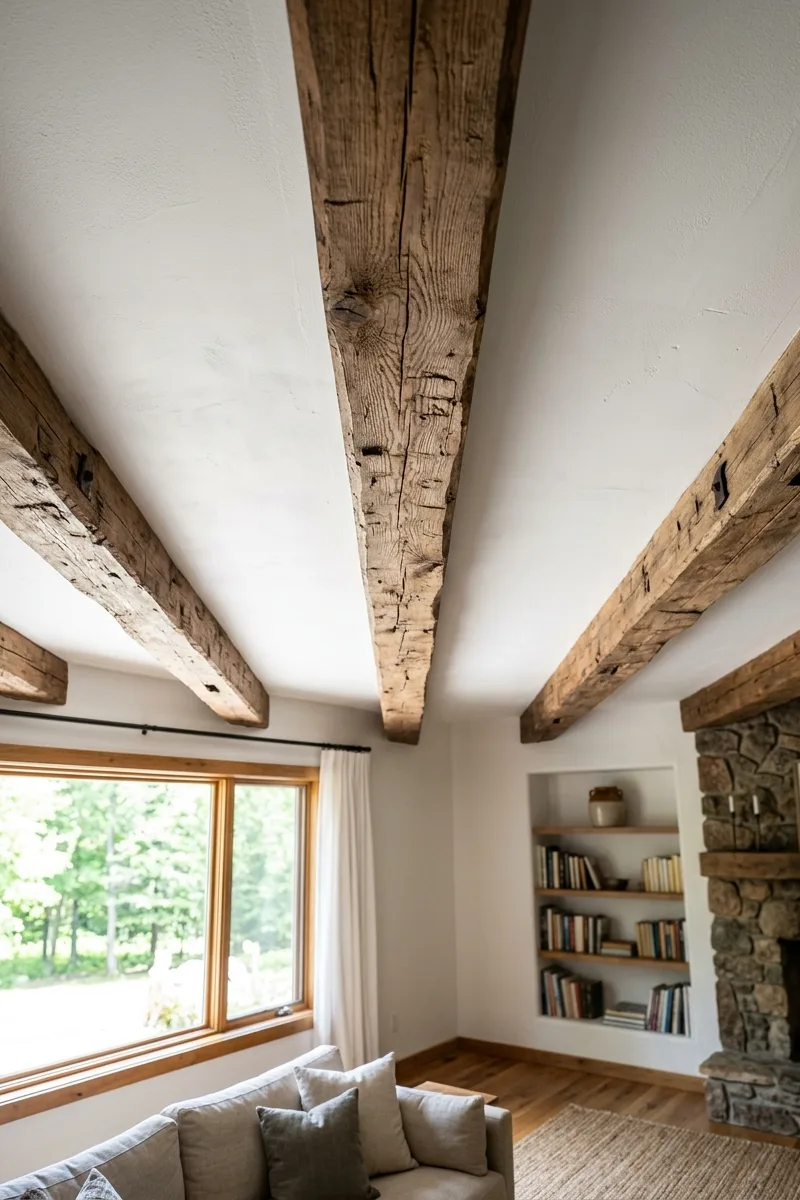 Exposed Ceiling Beams