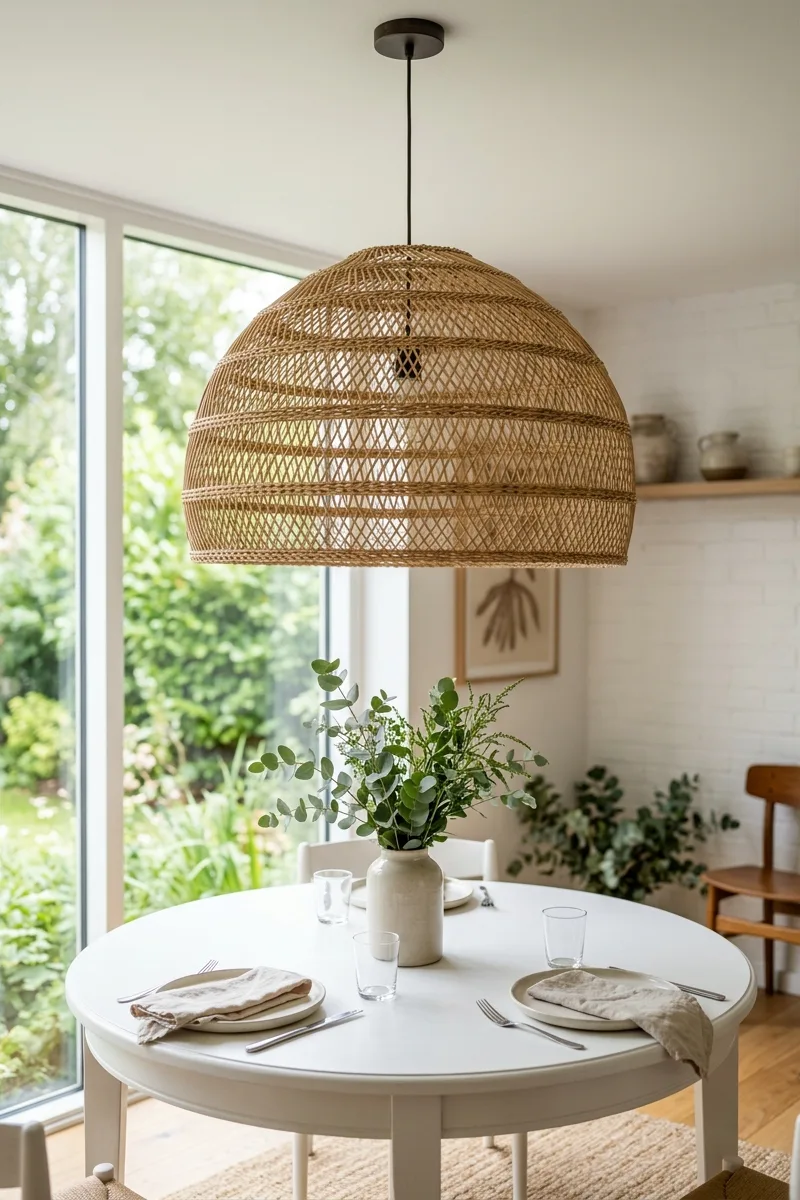 Oversized Woven Pendants