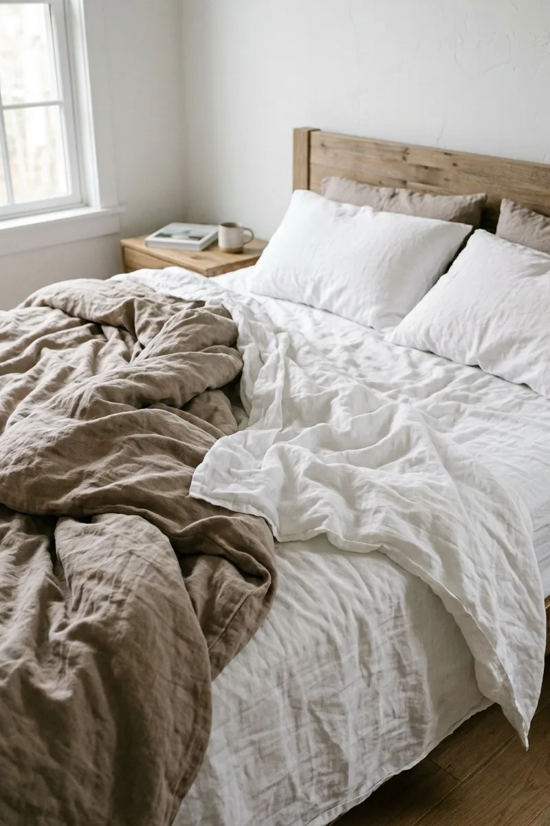 Washed Linen Bedding