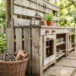 15 Brilliant Pallet Mud Kitchen Ideas for Outdoor Fun