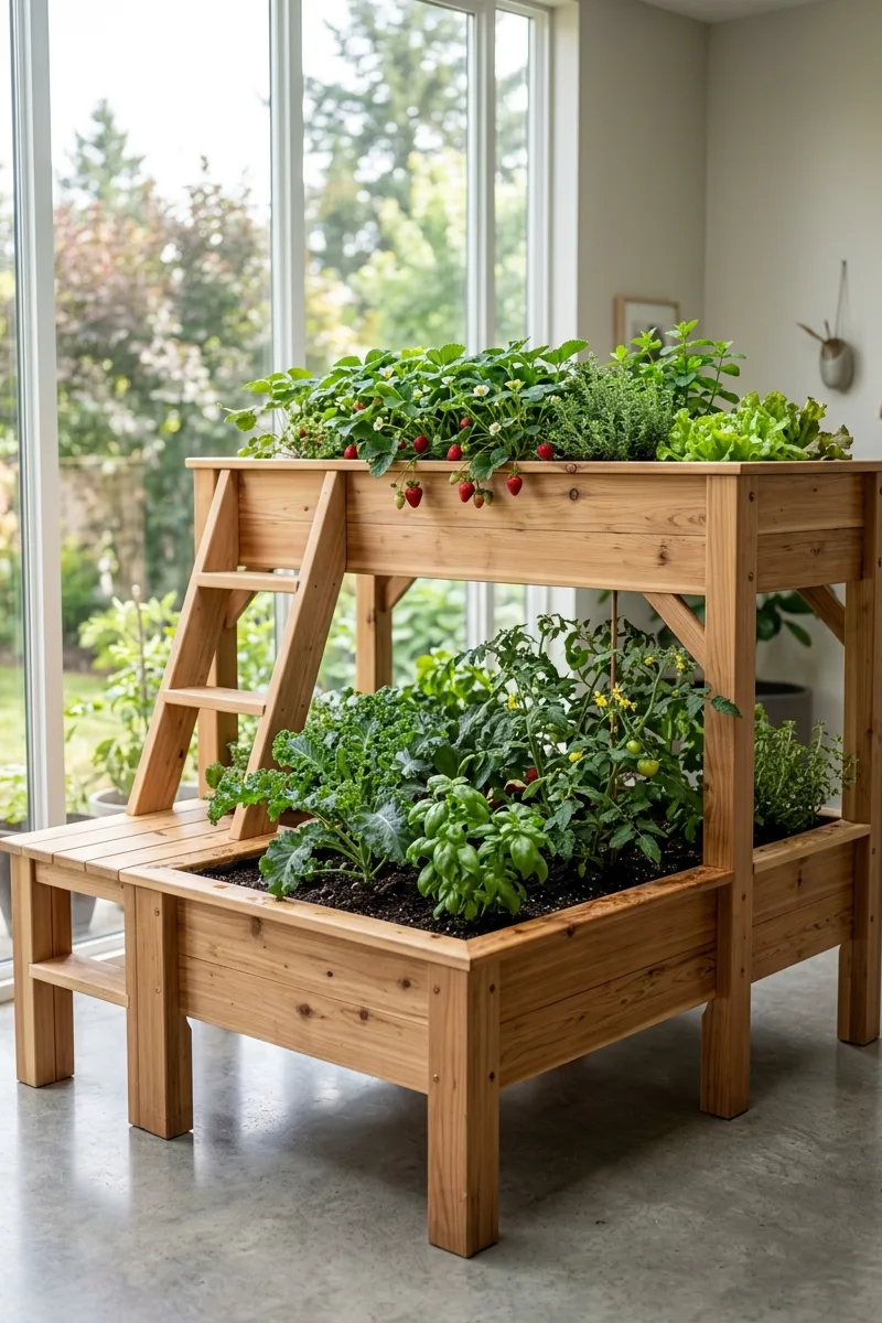 Double-Decker Raised Beds