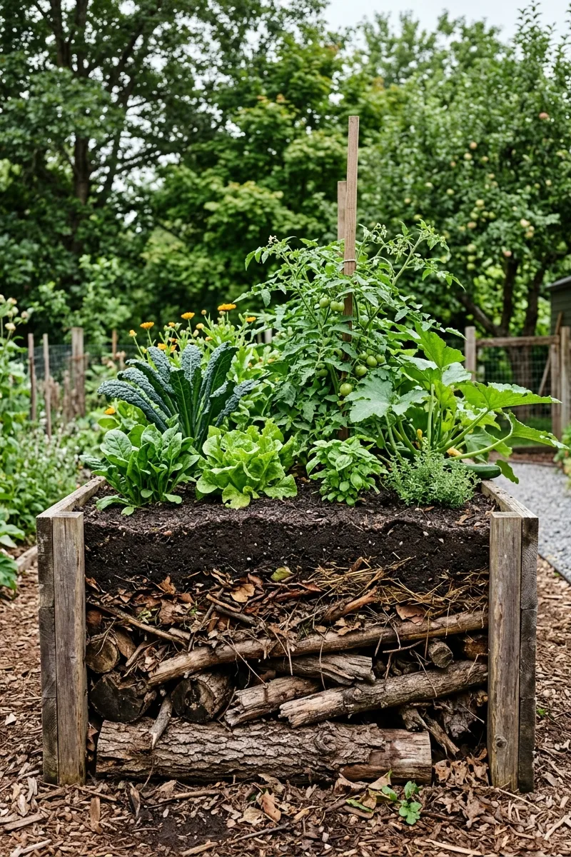 Hugelkultur Beds