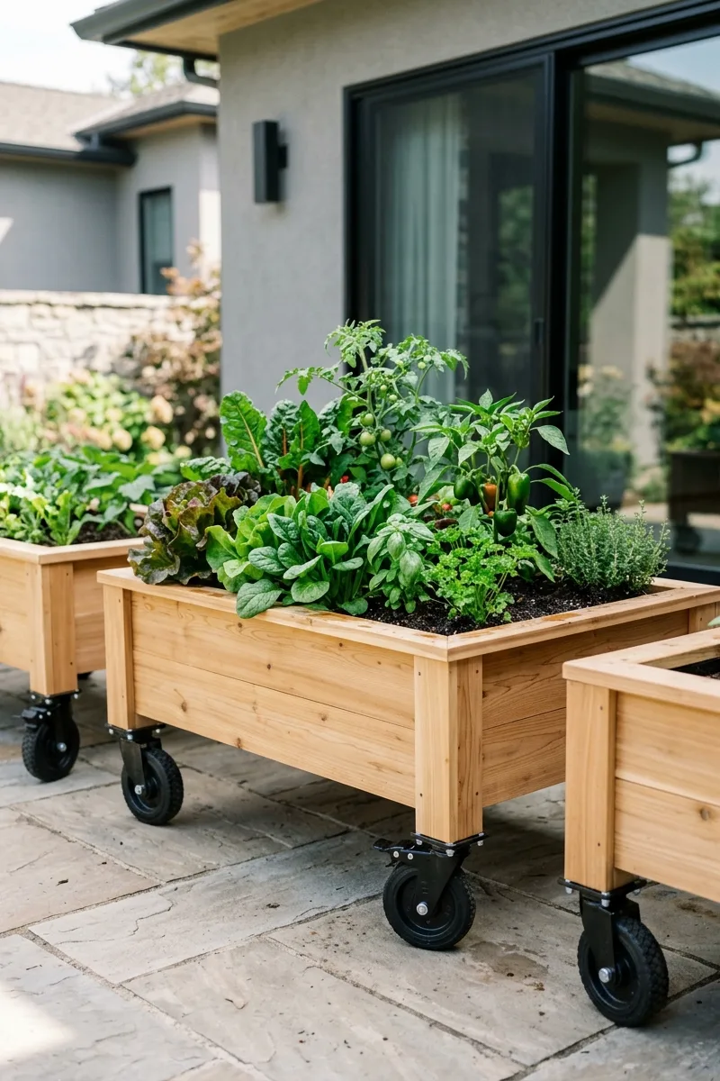 Mobile Planter Boxes