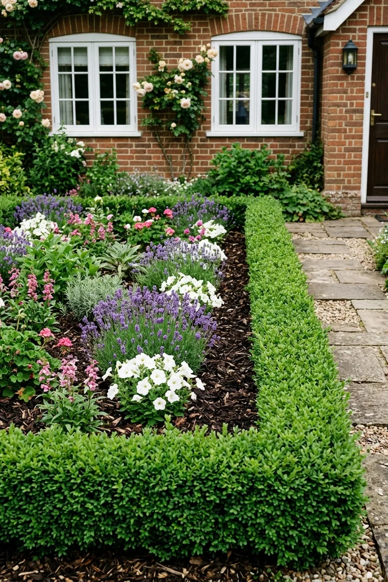 Edging with Boxwood
