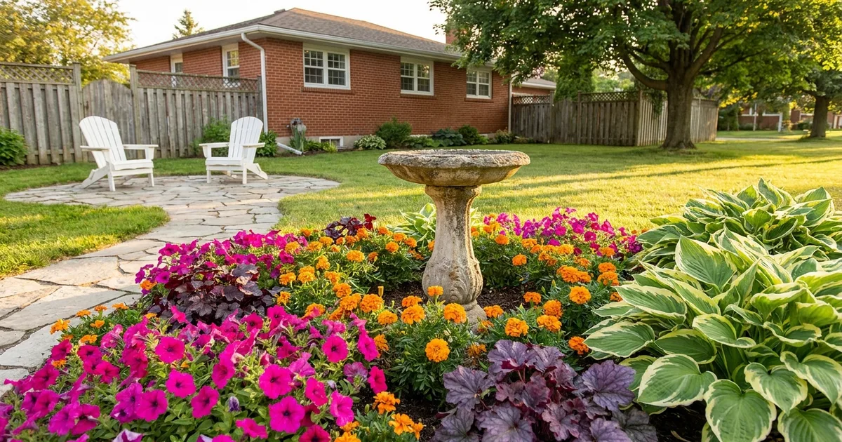 19 Spectacular Front Flower Bed Ideas for Curb Appeal