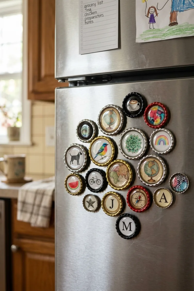 Bottlecap Magnets