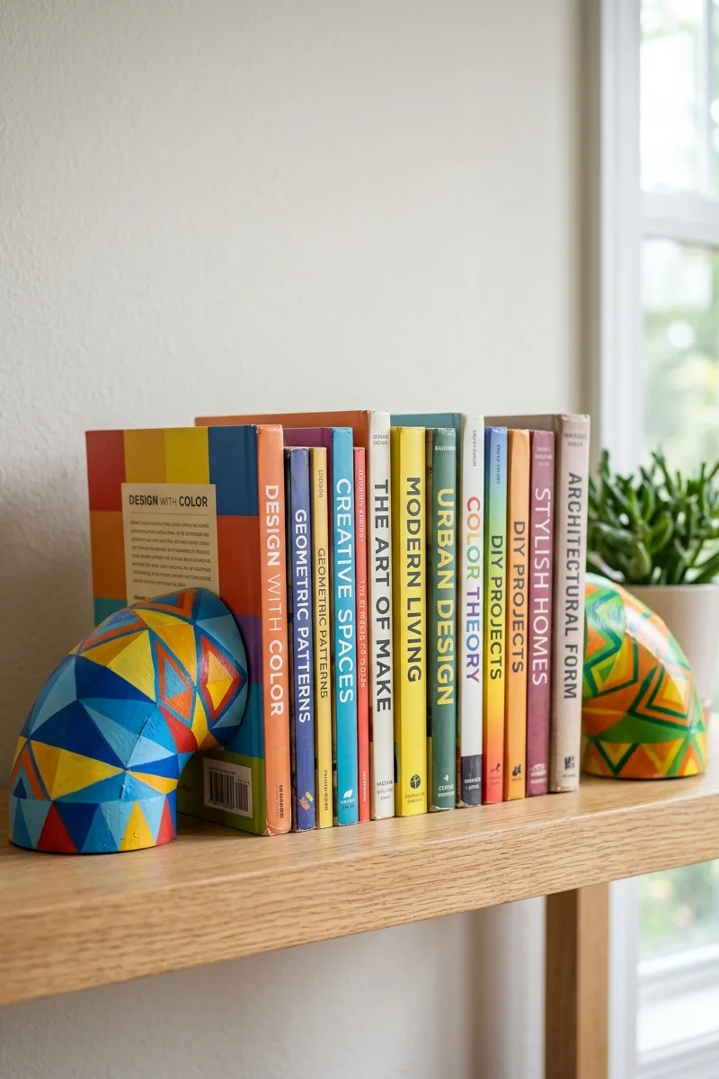 PVC Pipe Bookends